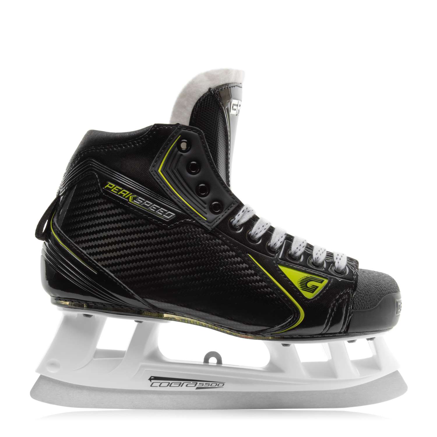 GRAF Peakspeed Pro/G Torwartschlittschuh, Seitenansicht